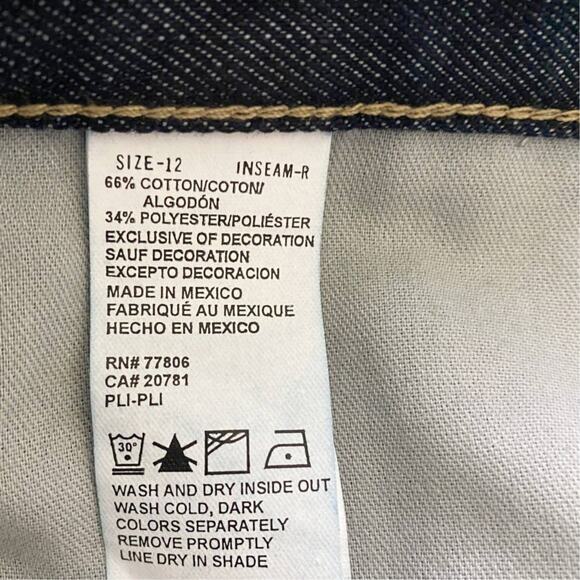 Tommy Hilfiger Women's Dark Blue Boot Cut Jeans - Picture 3 of 11